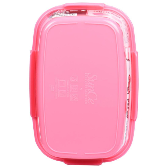 Sunce Hello Kitty Lunch Box W 4 Clip Closure